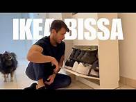 Video thumbnail for IKEA Bissa Shoe Storage Cabinet Assembly | Perfect Entryway Solution