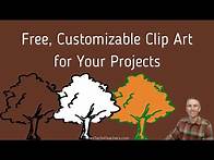 Video thumbnail for Free, Customizable Clip Art for Your Multimedia Projects