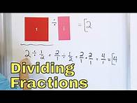 Video thumbnail for Learn how to Divide Fractions & Simplify - [6-2-13]