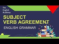 Video thumbnail for Subject-Verb Agreement, Subject-Verb Concord Rules, Exercises| English Grammar| Class 8, 9, 10, 11
