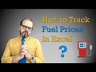 Video thumbnail for How to get live Fuel prices in your Excel spreadsheet?