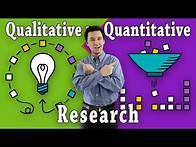 Video thumbnail for Qualitative and Quantitative Research