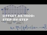 Video thumbnail for Offset Method: Step-by-step Area Calculation Approach
