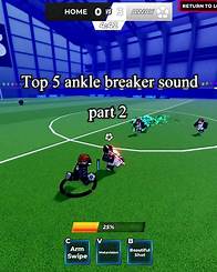 Video thumbnail for AIXAN (@aixan11) - Top Ankle Breaker Sound IDs in Blue Lock Rivals