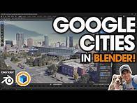 Video thumbnail for FREE Add-On for Google Maps Cities in Blender!