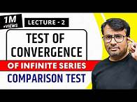 Video thumbnail for Infinite Series - Comparison Test For Convergence of Series | Calculus
