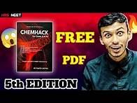 Video thumbnail for CHEMHACK 5th EDITION PDF | @hrsneet | #chemhack @ParthGoyal