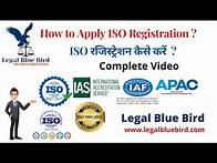 Video thumbnail for #legalbluebird | How to apply ISO 9001 | ISO Certificate | All Process about ISO Registration | #ISO