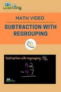 Video thumbnail for Two-digit Subtraction with Regrouping | K5 Learning