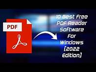 Video thumbnail for 10 Best Free PDF Reader Software For Windows | Reticent Sage