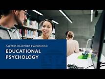 Video thumbnail for Careers in Applied Psychology: Educational Psychology