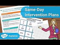 Video thumbnail for Ready Made Same-Day Intervention Packs