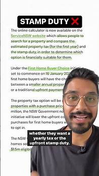 Video thumbnail for NEW Stamp Duty Calculator (Service NSW)