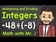 Video thumbnail for Multiplying and Dividing Integers: A Step-By-Step Review | How to Multiply and Divide Integers