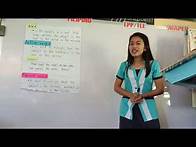 Video thumbnail for Teaching demonstration for English 8