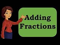 Video thumbnail for Grade 3 Math - Adding Fractions
