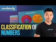 Video thumbnail for Classification of Numbers (Natural, Whole, Integers, Rational, Irrational, Real) - Nerdstudy