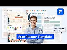 Video thumbnail for Weekly Planner 2023: Step by Step to Make a Printable Planner for FREE
