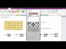 Video thumbnail for 5 EQUATION 5 UNKNOWN using CANON F-789SGA Calculator technique