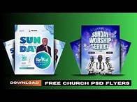 Video thumbnail for FREE PSD Church Flyer Files - Fully Editable | WORD: Be filled with the Spirit!