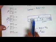 Video thumbnail for Multi-Step Word Problems with Strip Diagrams and Equations- 4th Grade