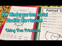 Video thumbnail for Kindergarten Social Studies DIY Curriculum (Free Printables)