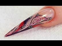 Video thumbnail for UV Gel Nail Design Tutorial Video by Naio Nails