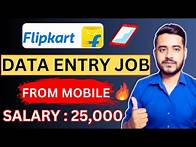 Video thumbnail for Data Entry Job Work From Home For Students | Online Typing Jobs in 2025 | Part Time Job