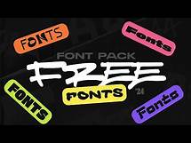 Video thumbnail for Ultimate 203+ Best Free Fonts Pack for Designers | 2024