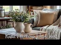 Video thumbnail for RUSTIC Farmhouse Decor Ideas You've Been Missing!