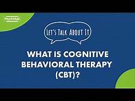 Video thumbnail for #LetsTalkAboutIt: What is Cognitive Behavioral Therapy [CBT]?