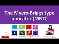 Video thumbnail for Myers Briggs Type Indicator | ( MBTI )l The 16 Personality Types | Explained in Detail for BBA / MBA