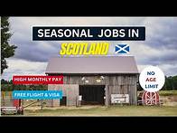 Video thumbnail for Seasonal Jobs in Scotland 2025 – No Age Limit, No IELTS, Visa Sponsorship Available!