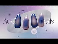 Video thumbnail for HOW TO / Super Easy Aura Nails without an Airbrush Machine or complicated tools 🌟| NAIL 101