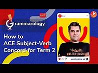 Video thumbnail for Subject-Verb Concord/Agreement (Part-1) |🔥Term 2 English Grammar for Class 9 & Class 10 | Amit Sir