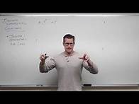 Video thumbnail for Solving Exponential Equations with Logarithms (Precalculus - College Algebra 64)