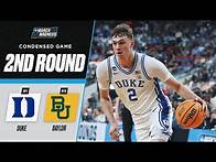 Video thumbnail for Duke vs. Baylor - Second round NCAA tournament extended highlights