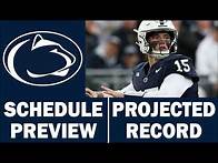 Video thumbnail for Penn State Football 2024 Schedule Preview & Record Projection
