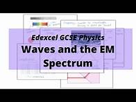 Video thumbnail for The WHOLE of Edexcel GCSE Physics WAVES and EM SPECTRUM