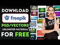Video thumbnail for Download Freepik Premium PSD & EPS Files | How to Get Freepik Premium Files in 2025 100% working