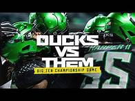 Video thumbnail for Ducks vs Them | 2024 Big Ten Football Championship Game | "Keystone Species"