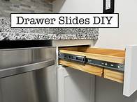 Video thumbnail for How to Install Soft Close Drawer Slides { Soft Close Kitchen Cabinet Upgrades }
