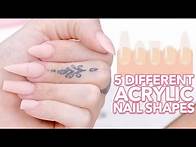 Video thumbnail for 5 Ways to Sculpt and File | How to Sculpt Different Acrylic Shapes