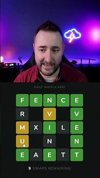 Video thumbnail for WORD WAFFLE - Fun Wordle Clone! #wafflegame