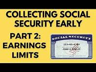 Video thumbnail for Working while collecting Social Security - Earnings test & income limits