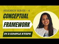 Video thumbnail for How to Create a Conceptual Framework in 3 Simple Steps | Research Made Easy!