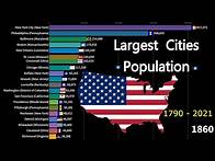 Video thumbnail for Most Populated Cities in the United States of America