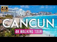 Video thumbnail for Cancun 4K Walking Tour - 103 min Tour with Captions & Immersive Sound [4K Ultra HD/60fps]
