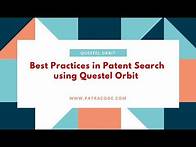 Video thumbnail for Best Practices in Patent Search using Questel Orbit