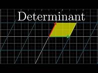 Video thumbnail for The determinant | Chapter 6, Essence of linear algebra